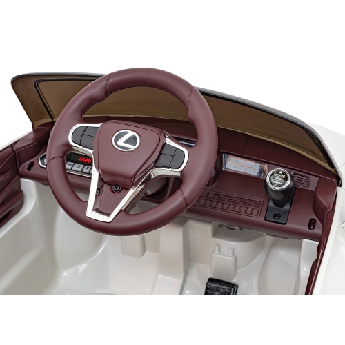 Autko na akumulator dla dzieci Lexus LC500 Biały JE1618.BIA